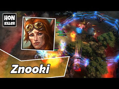 HoN Engineer Gameplay - Znooki - 24 Kills