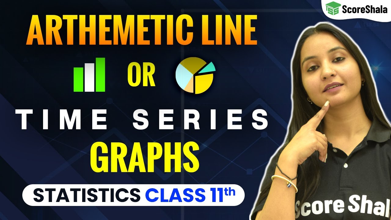 Arithmetic Line or Time Series Graphs - Presentation of Data | Class 11 Economics - Statistics