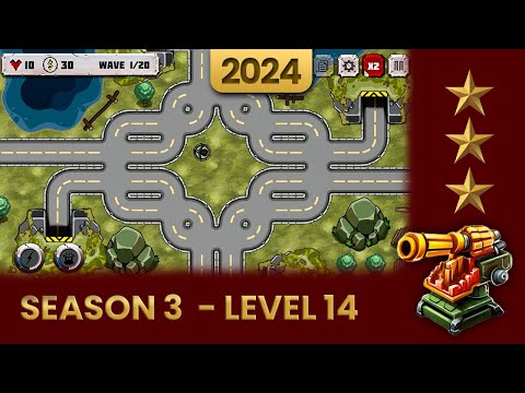 Battle Strategy: Tower Defense - Season 3 Level 14 (2024 Update) Walkthrough