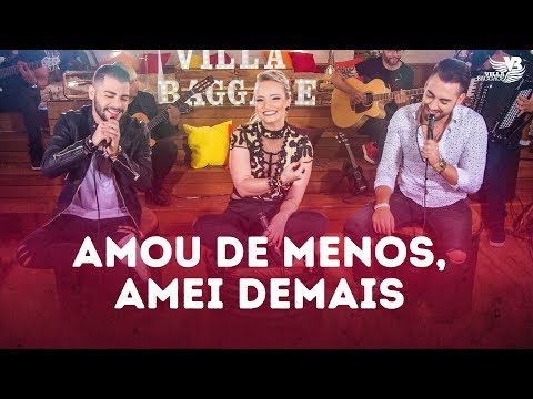 Amou De Menos, Amei Demais video