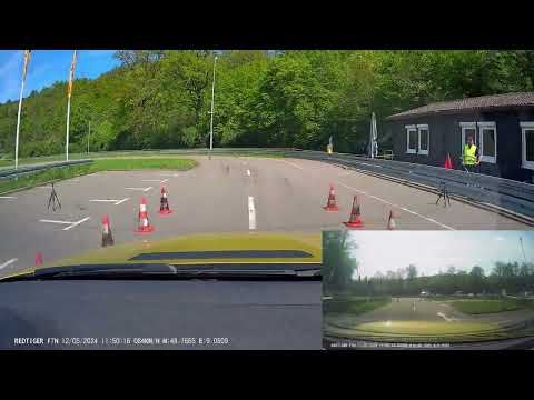 DMSB Slalom OC Winnenden - VÜA Solitude - 12.05.2024 - BMW M3 E46 - 1. Wertungslauf