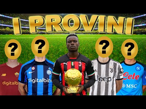 YOUTUBE ITALIA 2.0'S BALLOON D'OR - THE TRIALS