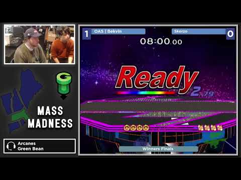 Mass Madness 44 SSBM - OAS | Bekvin (Ice Climbers) vs. Skerzo (Fox) - Melee WF
