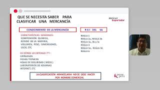Criterios para la clasificación arancelaria de mercancías: CAMPUSANO, Deckner (24/03/21)
