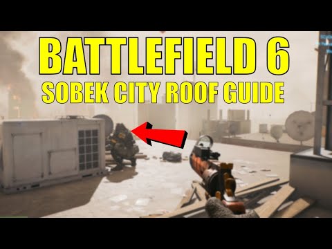 BF6 How to get on the roof on Sobek City Buildings! #bf6