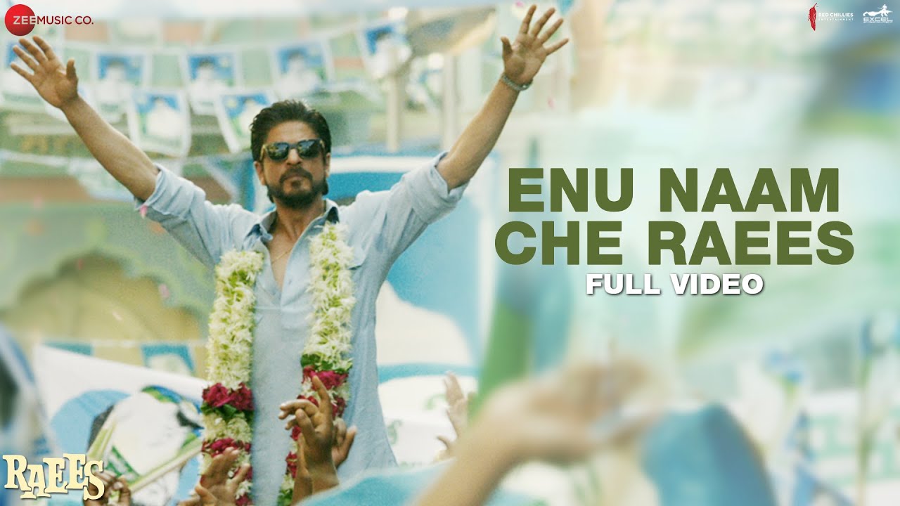 Enu Naam Chhe Raees Lyrics | Raees | Ram Sampath, Taranum Malik | Ram Sampath