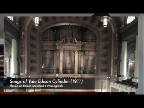 'Songs Of Yale' Edison Amberol Cylinder 813 (1911)