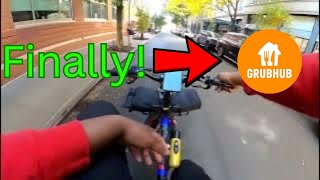 Finally Back On GrubHub | Manhattan Ebike Food Deliveries
