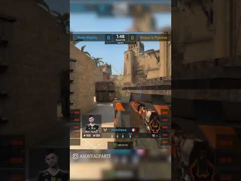 ZYWOO DEADLY ACE WITH USP-S - CS GO #Shorts #csgo #zywoo