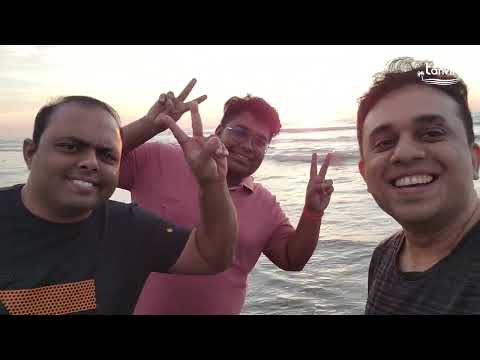 sunset at coxsbazar Sea Beach.
