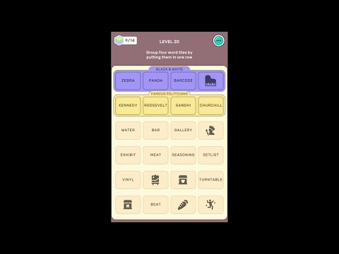 Connect Word: Association Game - Levels 11-20 - YouTube