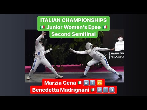 Italian Championships 2022 JWE - L4 - Marzia Cena v Benedetta Madrignani