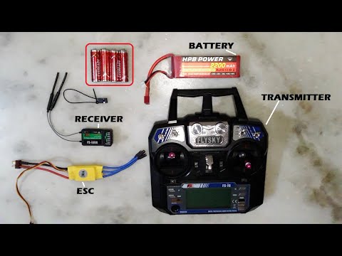 Rees52 fly sky fs-i6 6-channel 2.4 ghz transmitter and fs-ia...