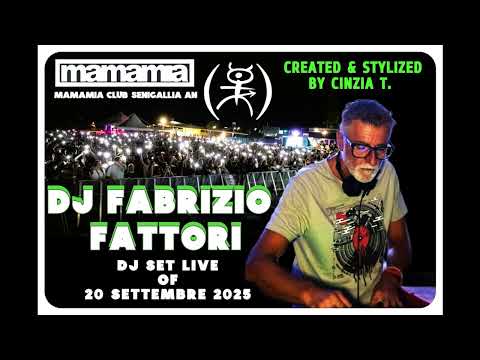 DJ FABRIZIO FATTORI@DJ SET "LIVE" AL MAMAMIA CLUB OF 20SET2025 (VIDEO BY CINZIA T.)