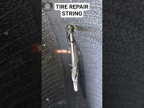 Motorcycle Tire Repair String #tirerepair #tirestring #motorcycletire #motorbiketire