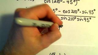Identities for Sum and Differences of Sine and Cosine, Example 3