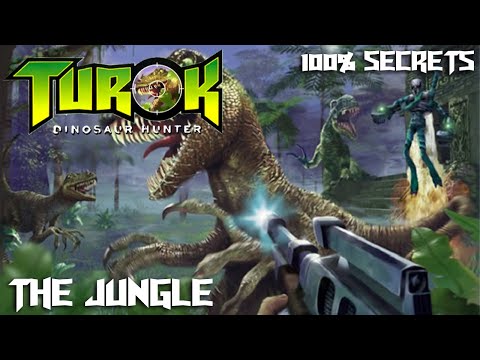 Turok: Dinosaur Hunter (PC) - Level 2: The Jungle 100% Secrets