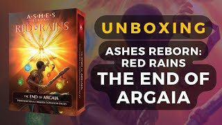 Ashes Reborn Red Rains The End of Argaia Board Game Unboxing | DaniCha