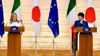 GIORGIA MELONI A TOKYO: LE DICHIARAZIONI CONGIUNTE CON IL PREMIER GIAPPONESE SANAE TAKAICHI