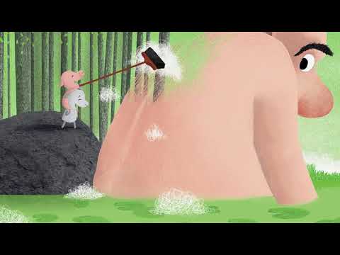 L'ogre fait sa toilette