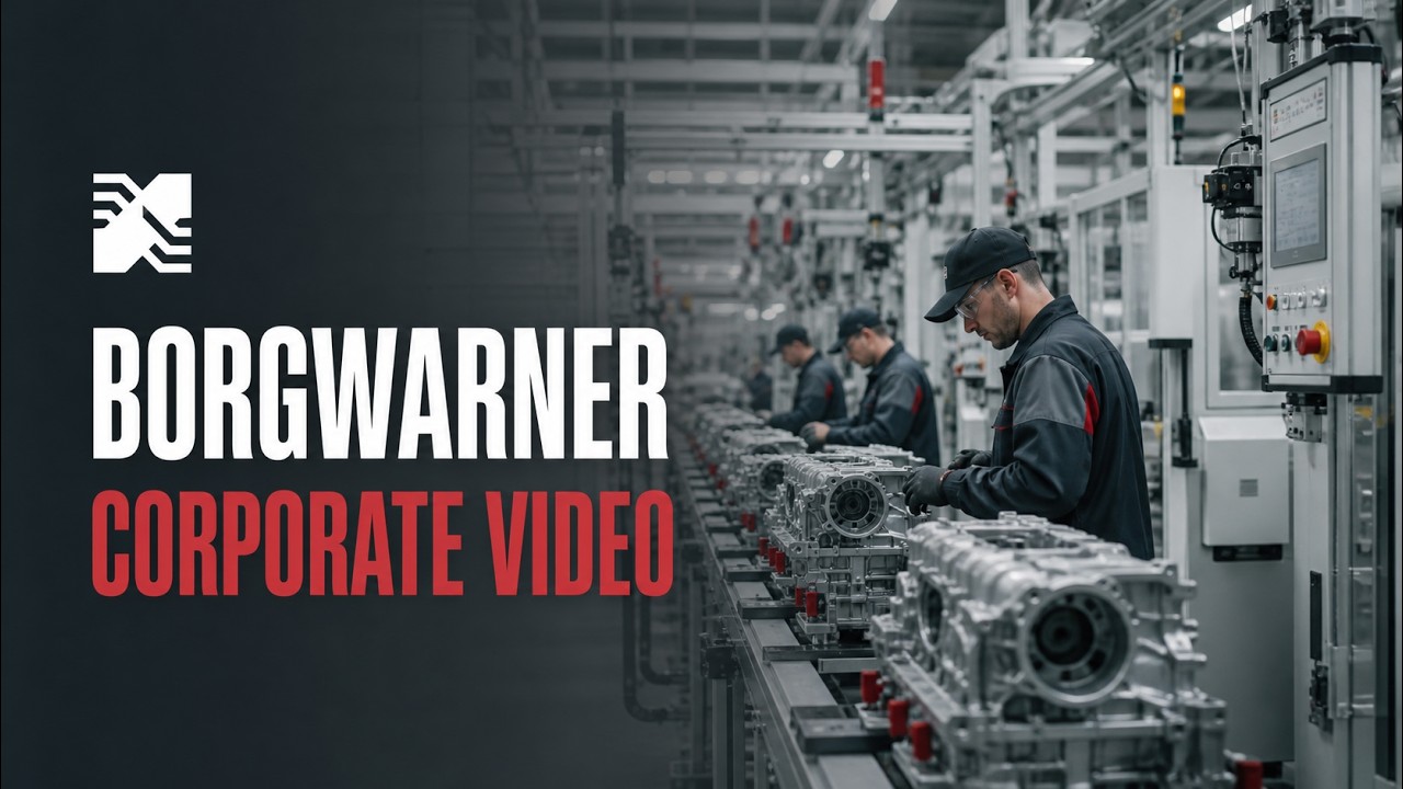 Manufacturing corporate video by The Cameraä Man