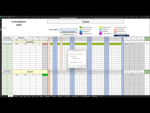 Urlaubsplaner 2026