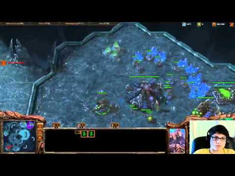 Spanishiwa [FPVOD w/C] vs OpTiKzErO [ZvP Xel'Naga Caverns 1v1]