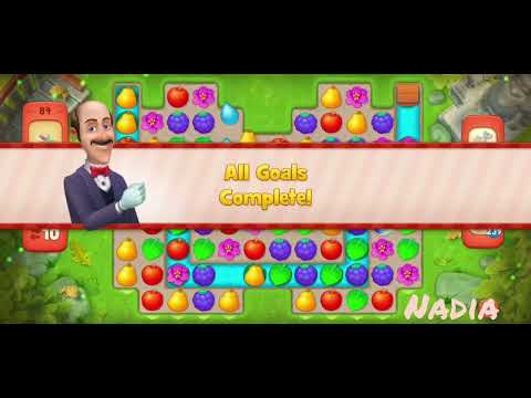 Gardenscapes 10446🥀. Golden Cups. Stage 81-90