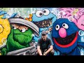 Sesame Street Street Art