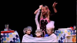 bubble lady- bubble barbershop