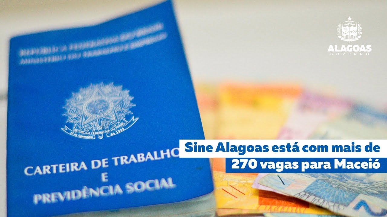 270 vagas de emprego em Maceió