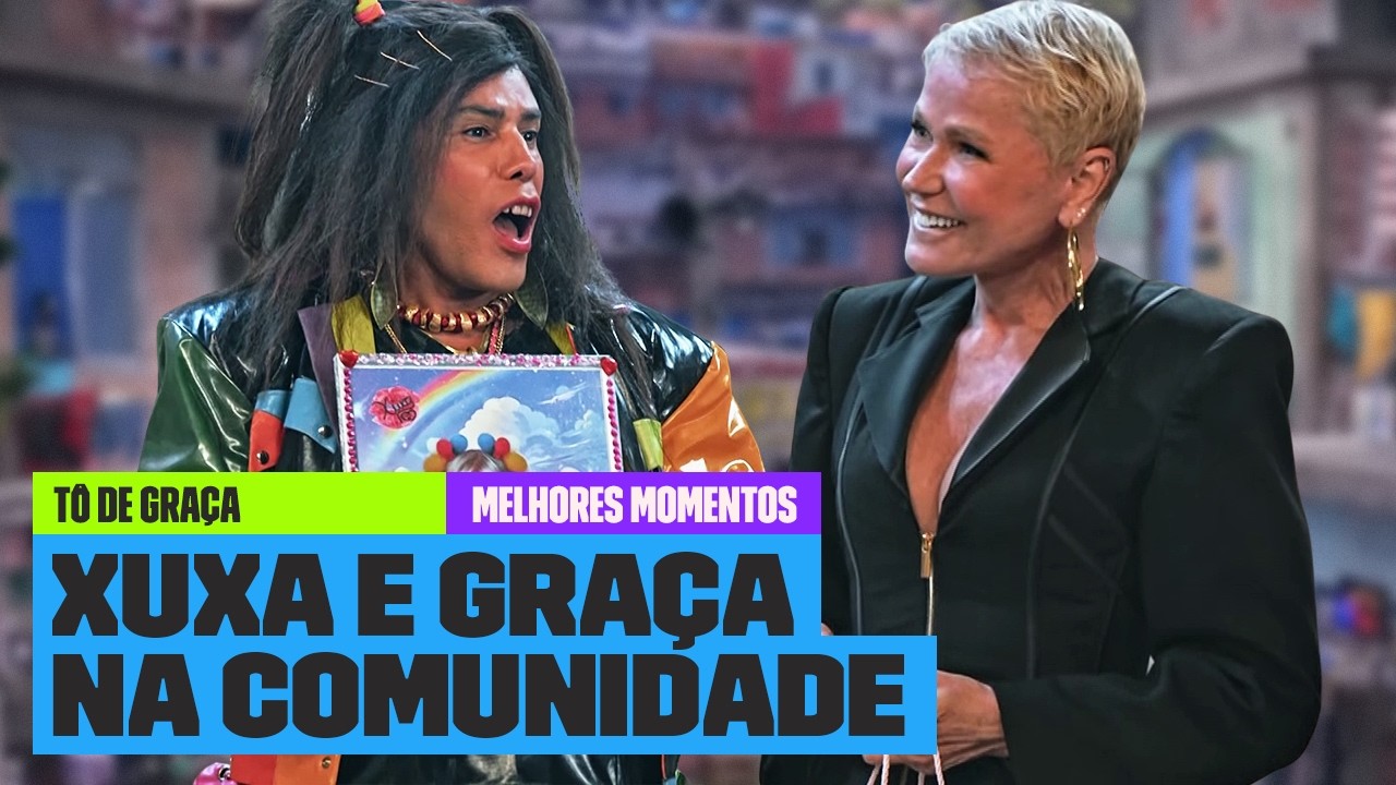 MELHORES MOMENTOS da ESTREIA com Xuxa Meneghel! | Tô de Graça | Temporada 8 | Multishow