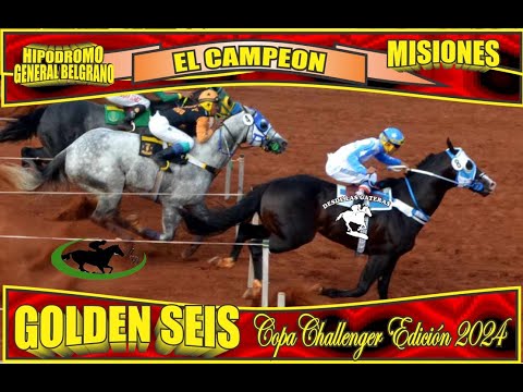 GOLDEN SEIS  - EL CAMPEON - COPA CHALLENGER 2024. HIP. GRAL BELGRANO, POSADAS, MISIONES. 06.10.24
