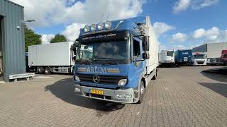 Mercedes-Benz Atego 1229 L Huifzeil met Borden / Euro 4 / Manual / 6 Cilinder  curtainsider truck | Image 4 - Autoline