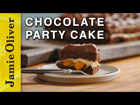 Chocolate Party Cake | Jamie Oliver | ONE