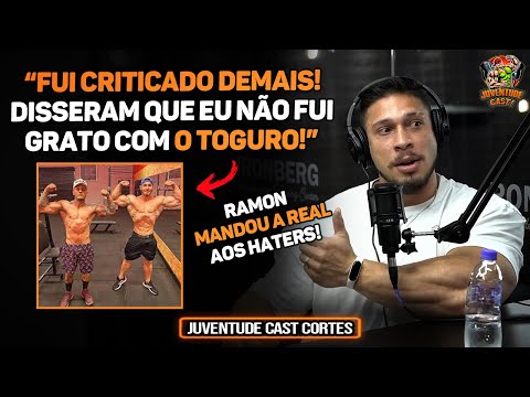 RAMON DINO DESABAFOU SOBRE AS CRÍTICAS E CITA TOGURO - JUVENTUDE CAST CORTES