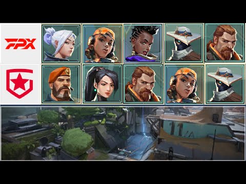 FPX vs Gambit MAP1 FRACTURE VCT Challengers Stage1 2022