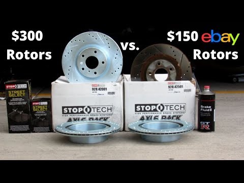 $150 eBay Rotors vs $300 Rotors - 6 Year Review