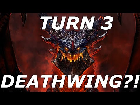 NEW BIG DRUID! TURN 3 - 10 MANA! HEARTHSTONE - DESCENT OF DRAGONS!