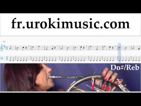 Comment Jouer du Cor D'harmonie Passenger - Let Her Go Tab Tablature Partie#1 Exerce um-i829