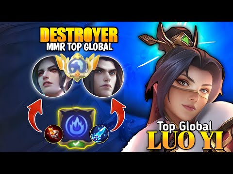 Luo Yi Gameplay Solo Ranked Melawan Top Global Leomord & Cecilion 9999 Stack