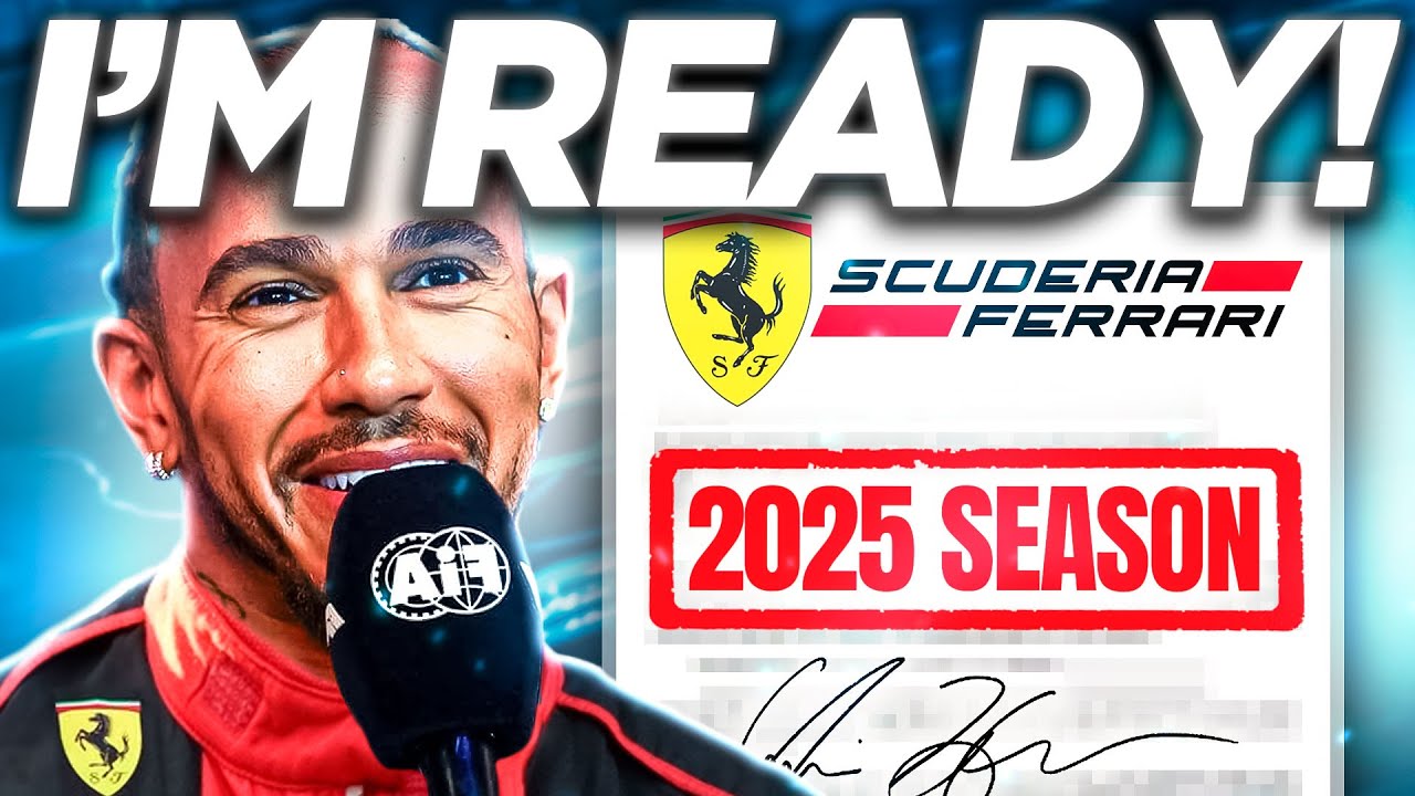 What Hamilton JUST SAID About His Ferrari FUTURE in 2025 Is INSANE!