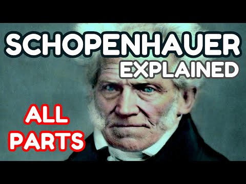 SCHOPENHAUER Explained: The World as Will and Representation (ALL PARTS)