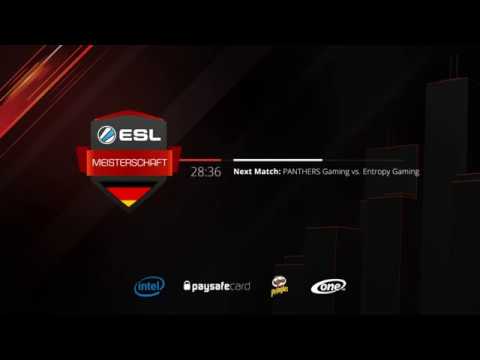 PANTHERS Gaming vs  Entropy Gaming - ESL Meisterschaft Spring 2018