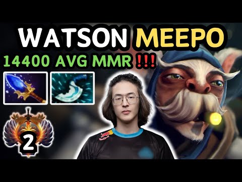 🔥 Rank 2 Watson MEEPO Safelane Carry 7.37e 🔥 Pub Europe - Dota 2