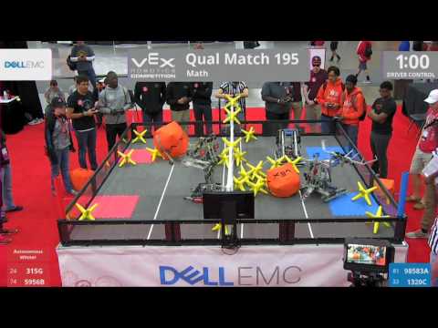 2017 VRC Math Q195 - 315G 5956B vs 98583A 1320C - 33 to 15