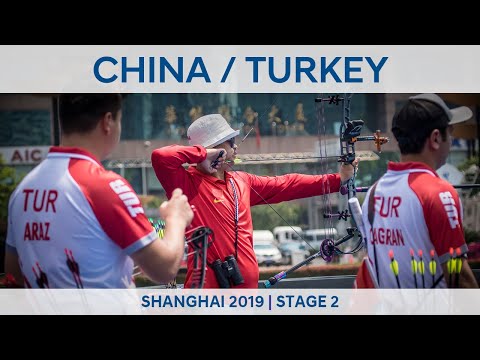 China v Turkey – compound men's team bronze | Shanghai 2019 World Cup S2