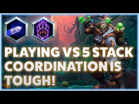 Greymane Bullet - PLAYING VS 5 STACK COORDINATION IS TOUGH! - Grandmaster Storm League