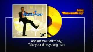 Junior Giscombe - Mama Used To Say