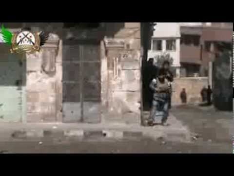 التصدي لمحاولة قوات النظام اقتحام مدينة اريحا من قبل كتيبة أحرار اريحا